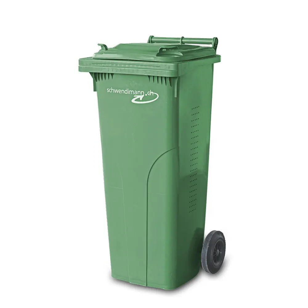 Grüncontainer 140 Liter mit Belüftung / belüftet